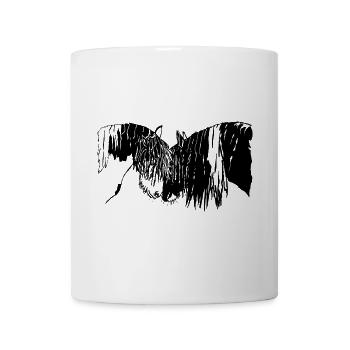 Magnifique bricoleur à cheval - Mug blanc - blanc - Devant