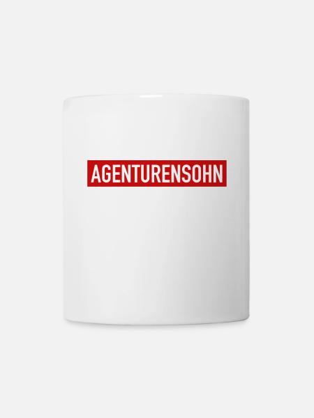 Agenturensohn - Tasse - Weiß
