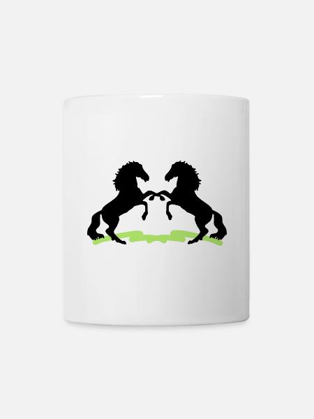 Pferde - Tasse - Weiß