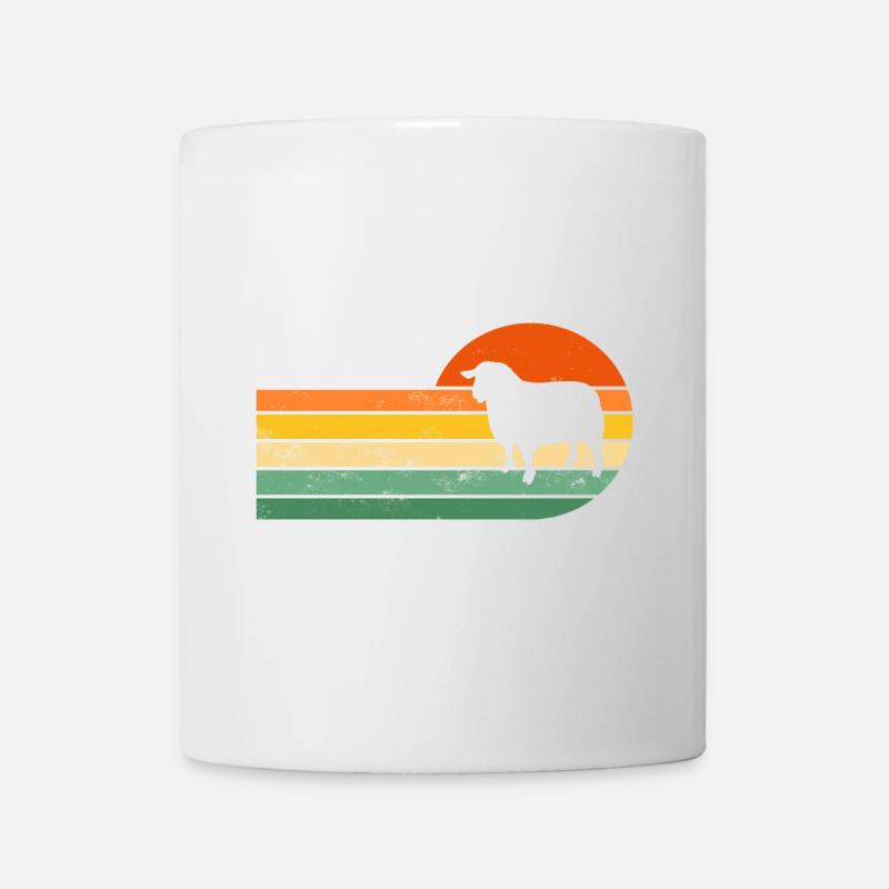Schaf Schafe - Tasse - Weiß