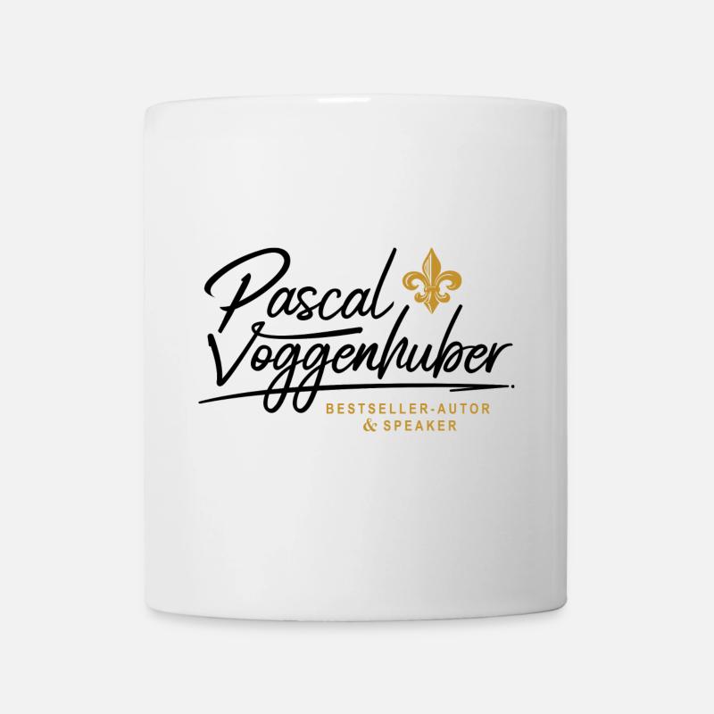 Pascal Voggenhuber Autor & Speaker - Tasse - Weiß