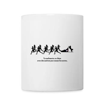 Malamute Musher - Tasse - Weiß - Vorne