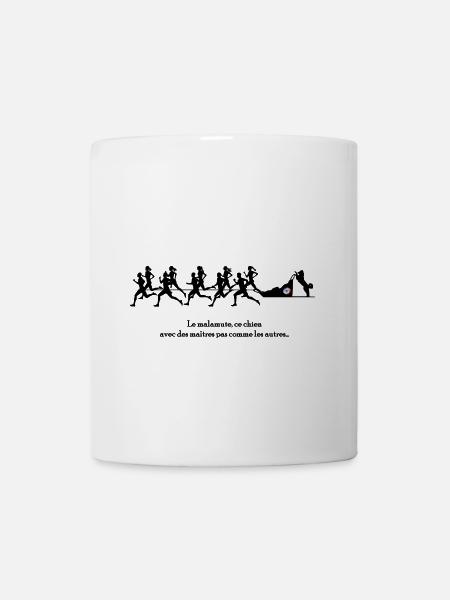 Malamute power - Mug blanc - blanc