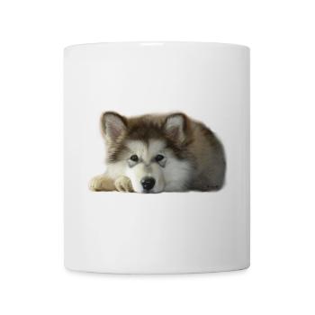 Maia Malamute Welpe - Tasse - Weiß - Vorne