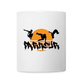 Parkour - Mug - white - Front