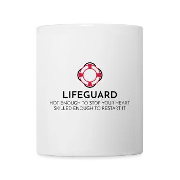 Maître-nageur - Mug blanc - blanc - Devant