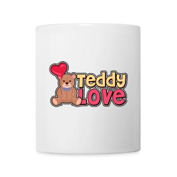 Teddy Liebe - Bär - Bären - Tasse - Weiß - Vorne