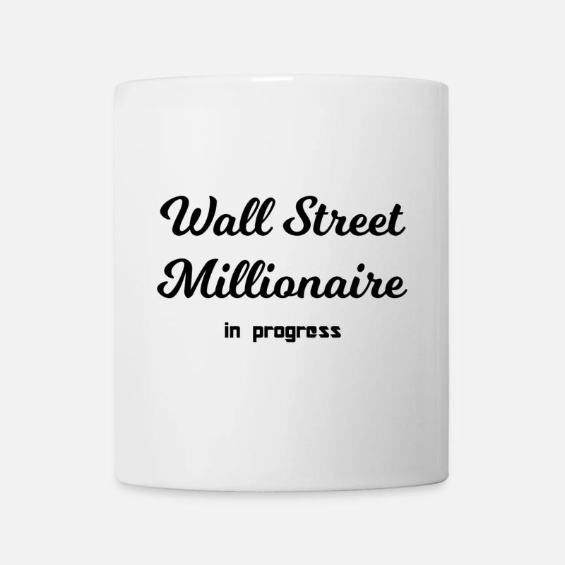 Bourse millionnaire - Mug blanc - blanc
