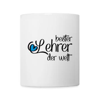 Lustiger Lehrer - Tasse - Weiß - Vorne