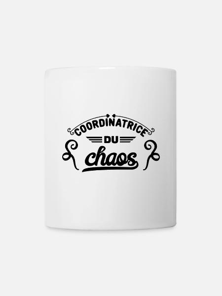Koordinatorin des Chaos - Tasse - Weiß
