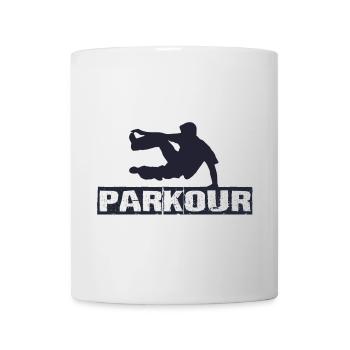 Parkour - Tasse - Weiß - Vorne