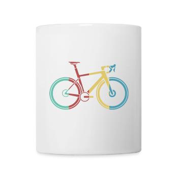 retro bike road bike love vintage tour stage - Mug - white - Front