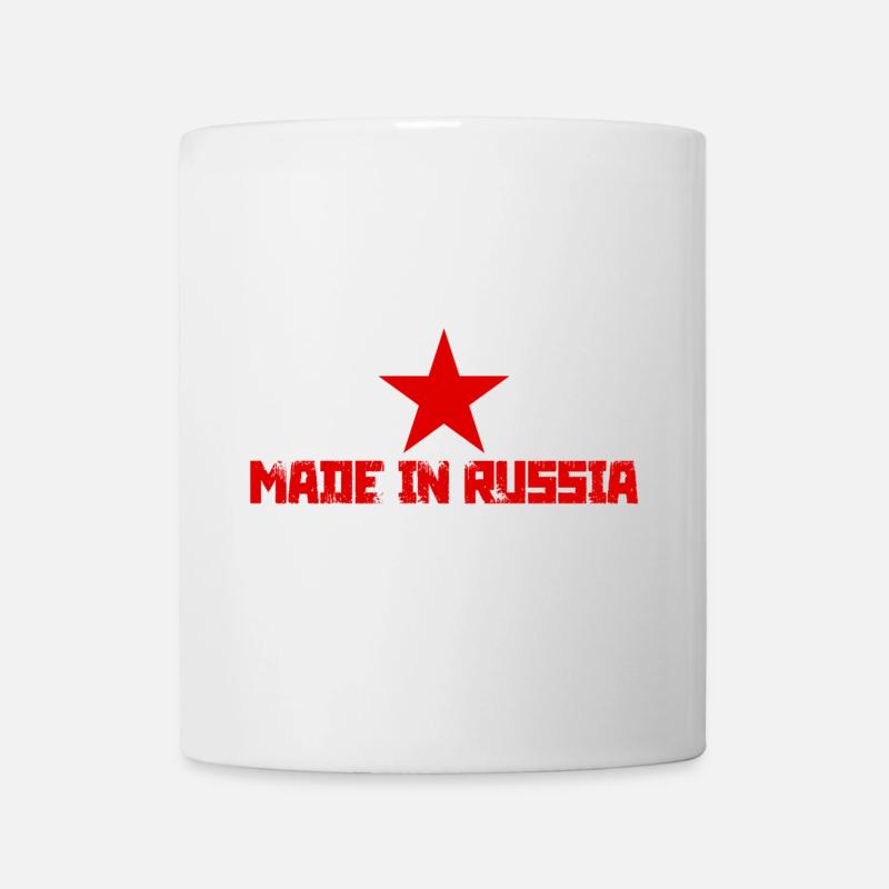Made In Russia - Tasse - Weiß