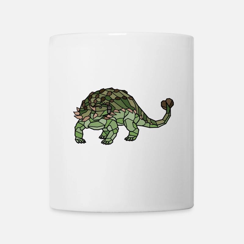 Ankylosaurus - Mug blanc - blanc