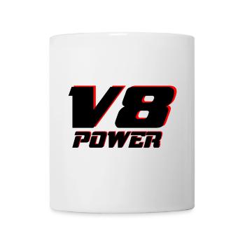 V8 - Mug - white - Front