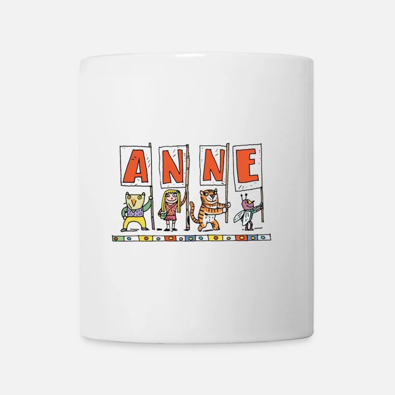 Anne - Mug blanc - blanc