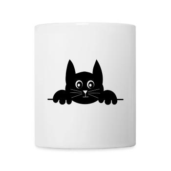Funny Cat – Cute Cat Design Gift - Mug - white - Front