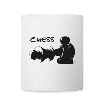 Chess Pawn and King - Mug - white - Front