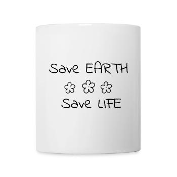 Planet - Tasse - Weiß - Vorne