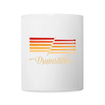 Drummer Drumsticks " Drumsticks " - Mug - white - Front