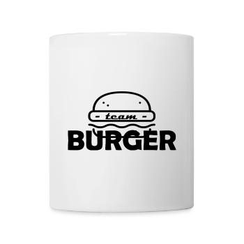 Team Burger - Tasse - Weiß - Vorne