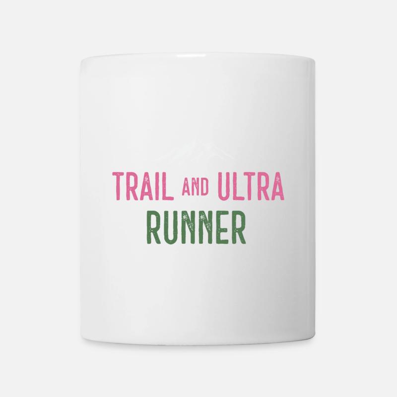 Trail et Ultra Runner - Mug blanc - blanc