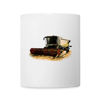 Claas Combine Harvester Lexion 550 - Mug - white - Front