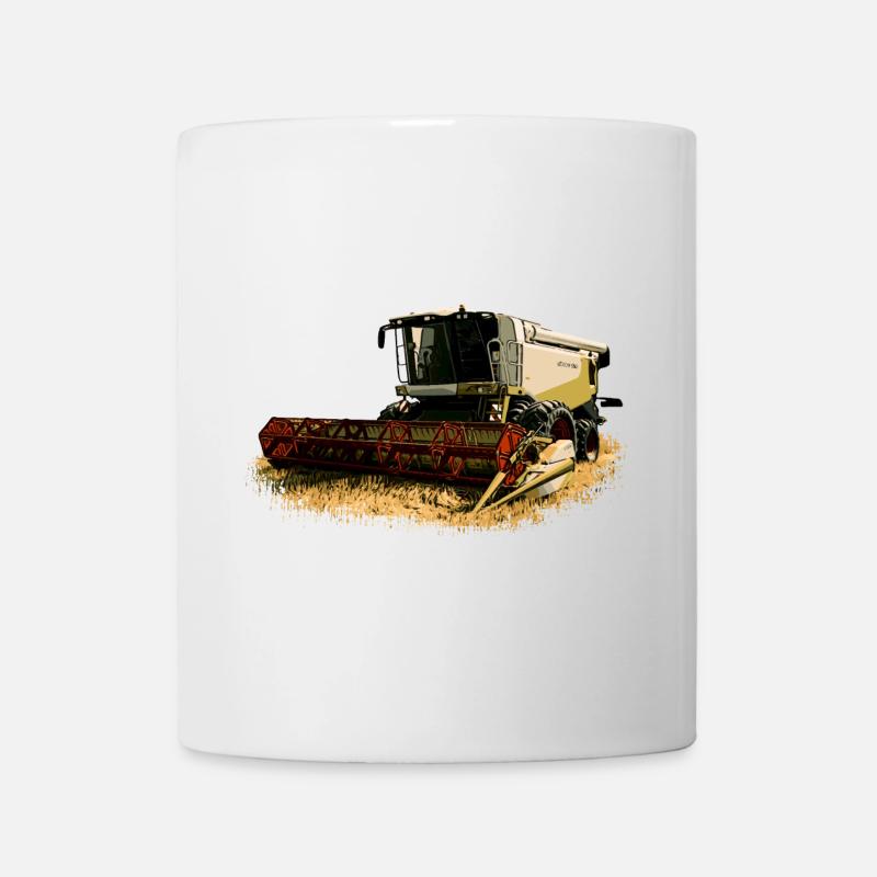 Claas Mähdrescher Lexion 550 - Tasse - Weiß
