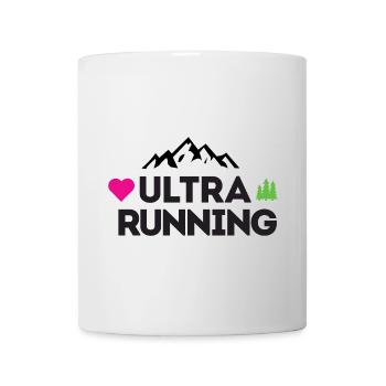 Ultra Running – Meine Liebe - Tasse - Weiß - Vorne