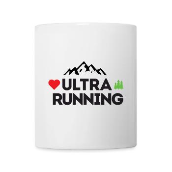 Ultra Running – Meine Liebe - Tasse - Weiß - Vorne