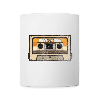 40. Geburtstag, Jahrgang 1982! - Tasse - Weiß - Vorne