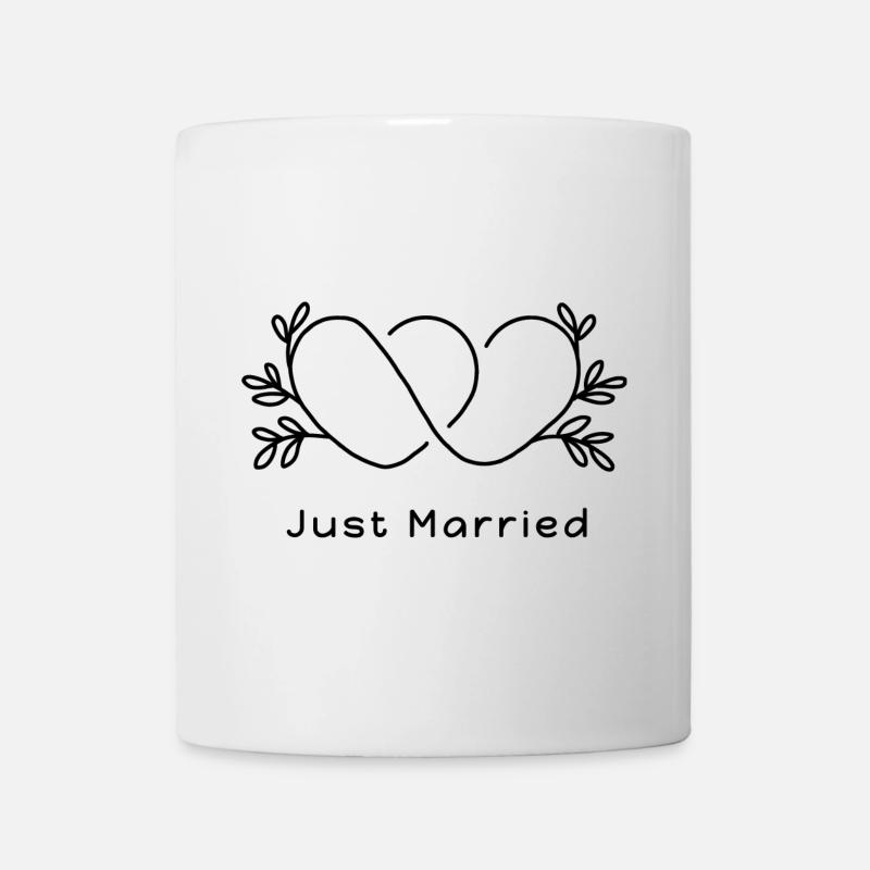 explosion de couleur abstraite sur fond sombre - Mug blanc - blanc