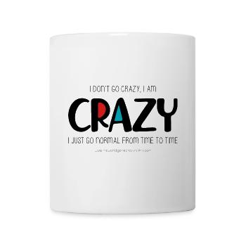 Je ne deviens pas fou - Mug blanc - blanc - Devant