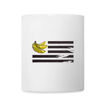 Republik 3 Bananen - Tasse - Weiß - Vorne