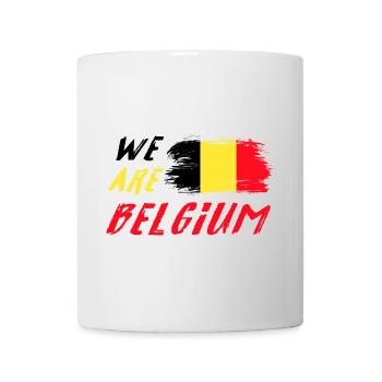 Nous sommes la Belgique - Mug blanc - blanc - Devant