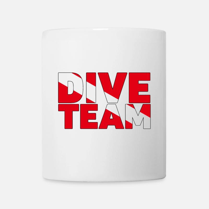 Dive Team. Perfect design for your diving team. - Mug - white