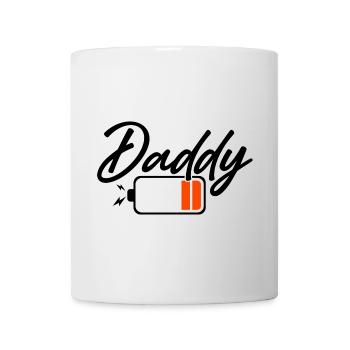 ID Monogram en orange vif - Mug blanc - blanc - Devant