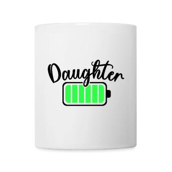 Motif d’égaliseur de barre de néon - Mug blanc - blanc - Devant