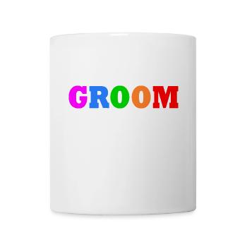 Groom - Tasse - Weiß - Vorne