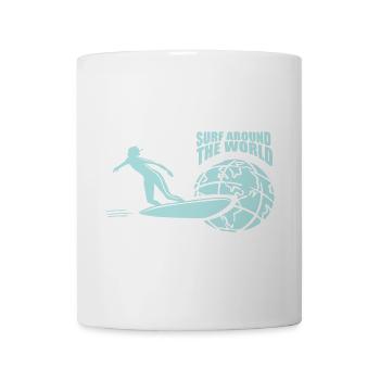 SURF around the World | Vectorgraphic - Mug - white - Front