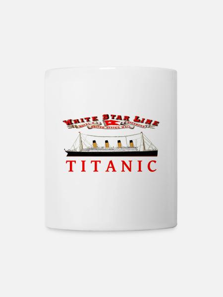 TITANIC Kreation Louis RUNEMBERG © Adagp - Tasse - Weiß