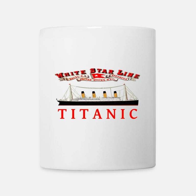 TITANIC Kreation Louis RUNEMBERG © Adagp - Tasse - Weiß