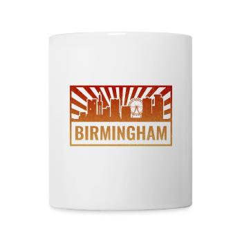 Birmingham Skyline Sunbeams - Mug - white - Front
