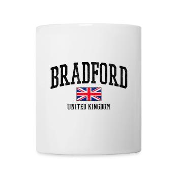 Bradford Flag Shirt – UK City Motif - Mug - white - Front