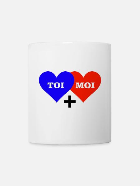 TOI MOI COEUR - Mug blanc - blanc