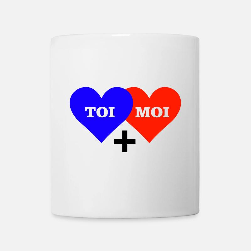 TOI MOI COEUR - Mug blanc - blanc