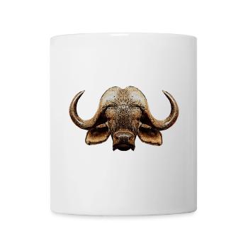 big 5, afrikanisches wildrind - Tasse - Weiß - Vorne