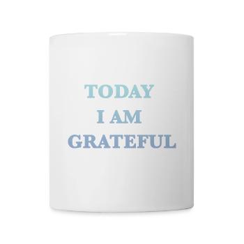 Motivational Quote Blue Recognition - Mug - white - Front