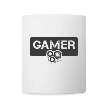 Illustration de l’icône du logo Gamer Gears - Mug blanc - blanc - Devant
