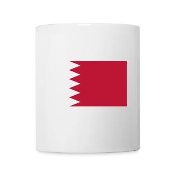 Drapeau du Qatar - Mug blanc - blanc - Devant